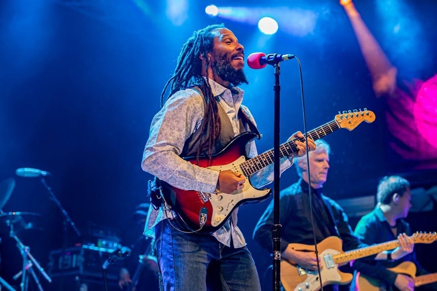 Ziggy Marley performing live on the Brightside Tour 2026 in San Diego