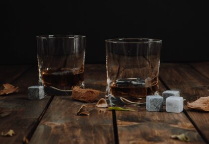 Ginger's whiskey tasting at their hidden speakeasy in the Gaslamp district of San Diego.