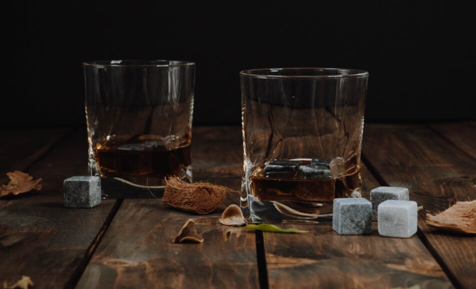 Ginger's whiskey tasting at their hidden speakeasy in the Gaslamp district of San Diego.