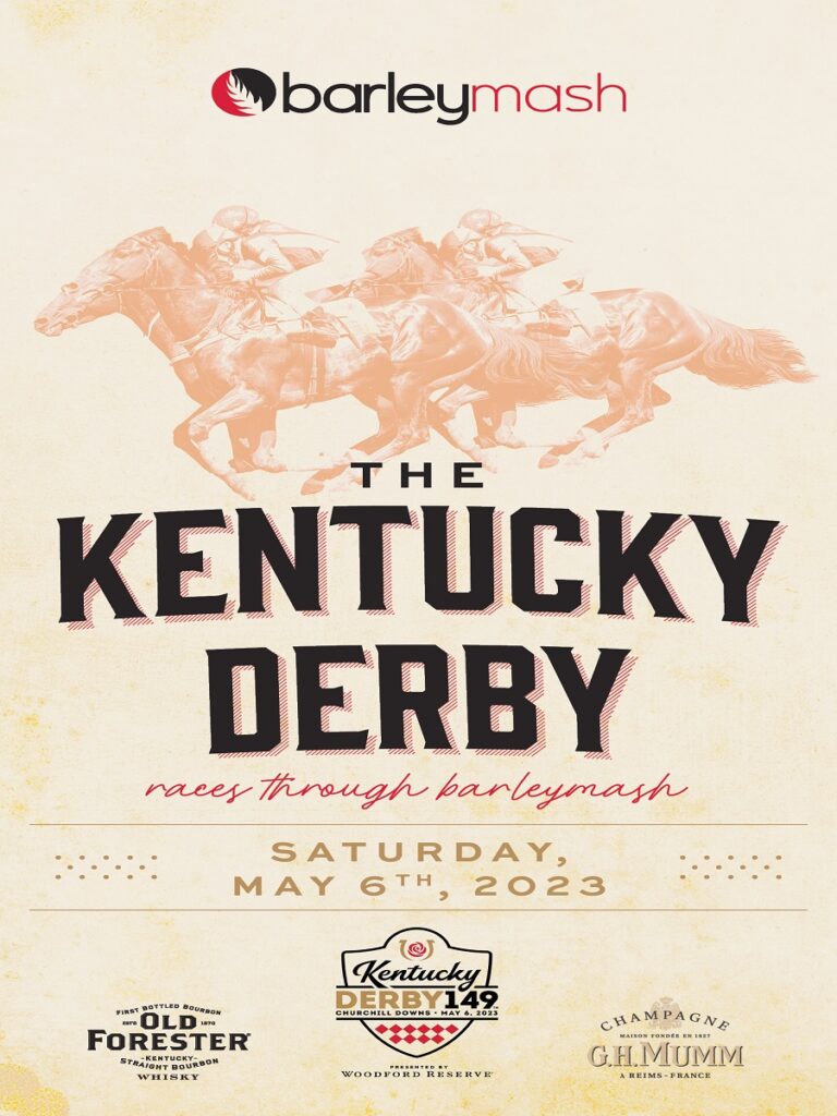 Kentucky Derby at Barleymash On May 6th