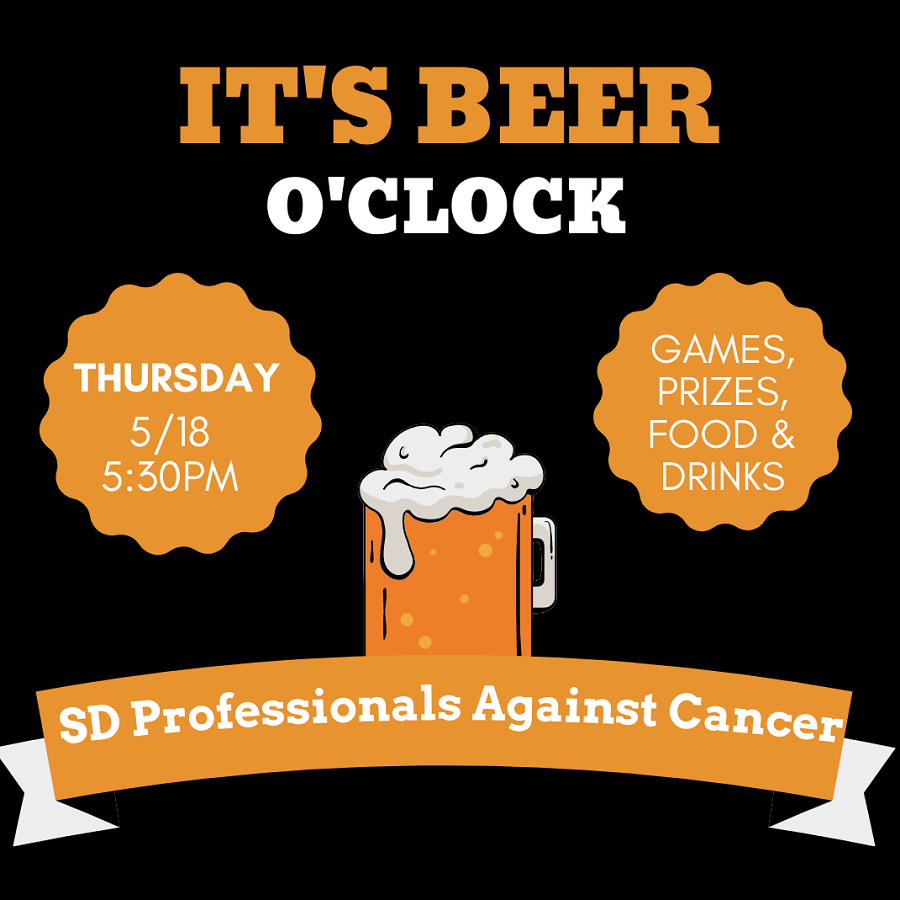 San Diego Professionals Against Cancer presents Beer O’Clock Cancer Fundraiser At Original 40 Brewing
