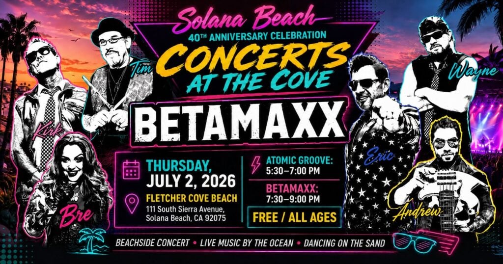 BETAMAXX Solana Beach Concert