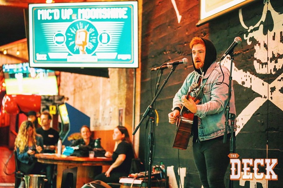 Mic'd Up Singing Competition At The Deck At Moonshine Flats