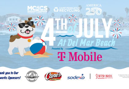 Del Mar Beach 4th of july