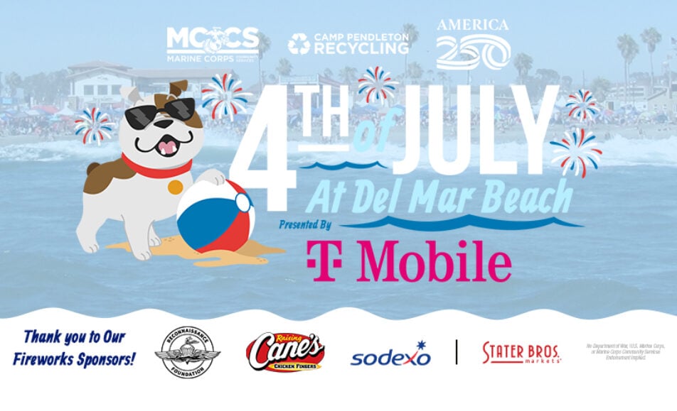 Del Mar Beach 4th of july