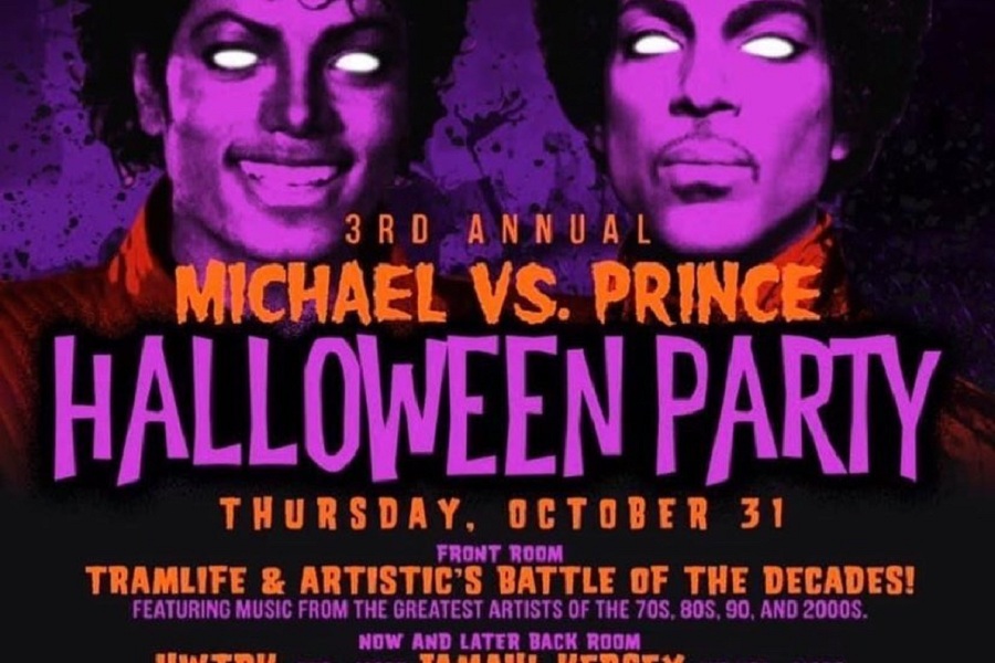 DJ Artistic's Halloween Party - Michael Vs. Prince