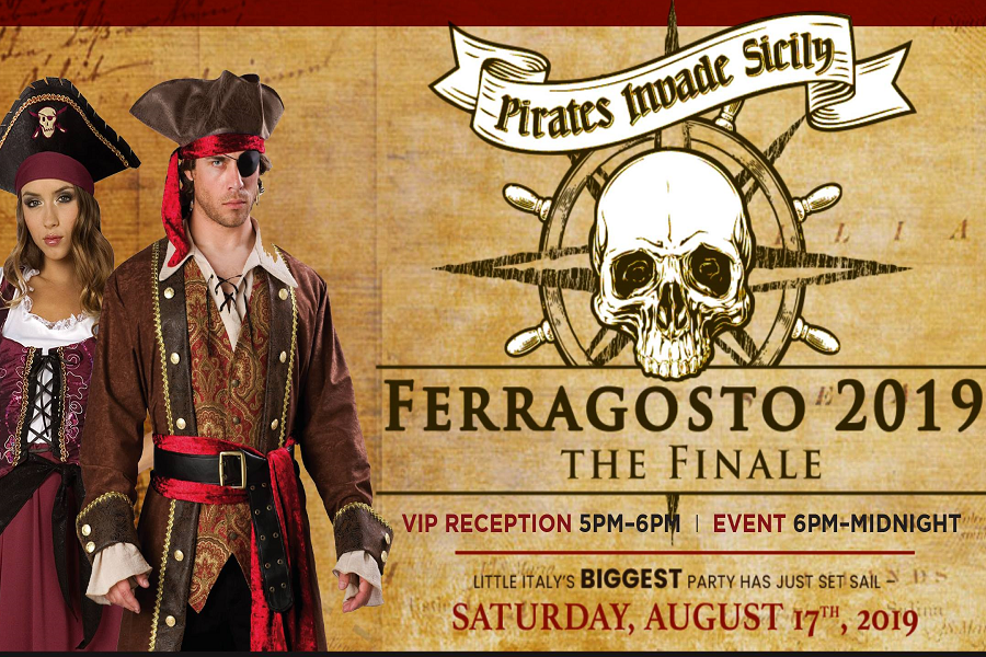 Little Italy’s Biggest Party, Ferragosto, Holds Final Event After A Decade With “Pirates Invade Sicily” Theme