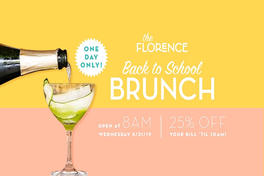 A Refreshing Back To School Brunch Awaits At The Florence