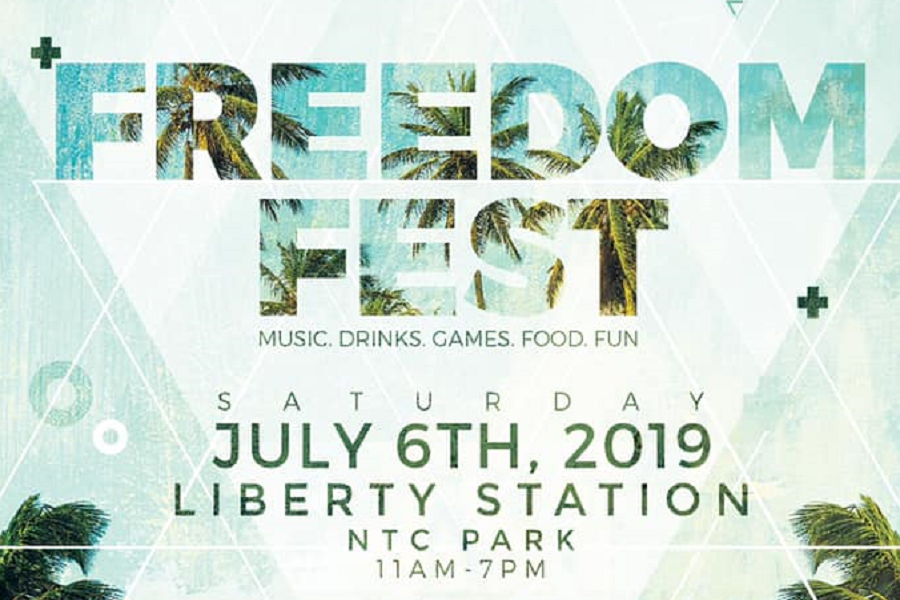 The 5th Annual San Diego California Freedom Fest At Liberty Station 