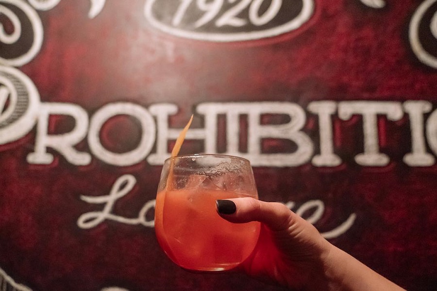 Prohibition San Diego cocktail