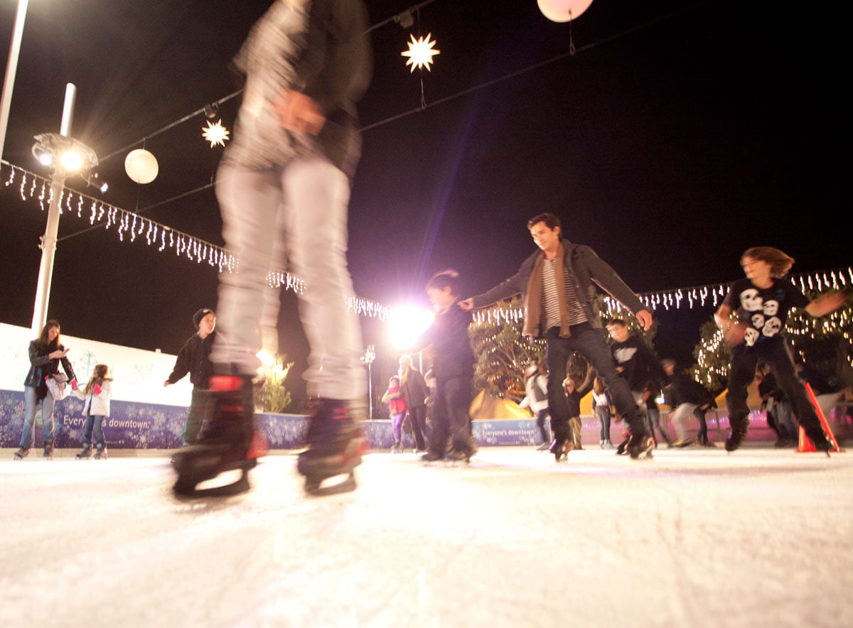 Highlands Ranch Ice Rink The Village at Pacific Highlands Ranch Turning Into A Winter Wonderland ...