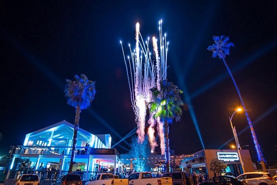Come Out To The Beach For Mavericks 2nd Anniversary Mardi Gras Party