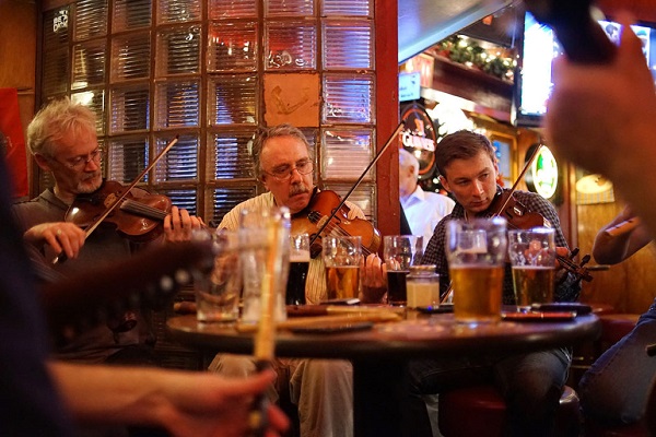Head To The Ould Sod For A Traditional Irish Session Of Music And Guinness
