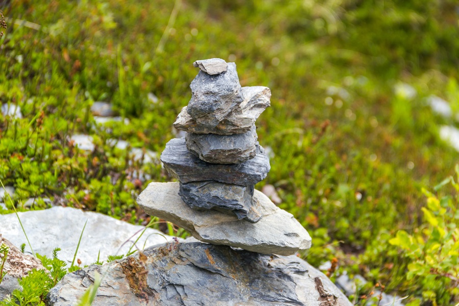 stacked stone