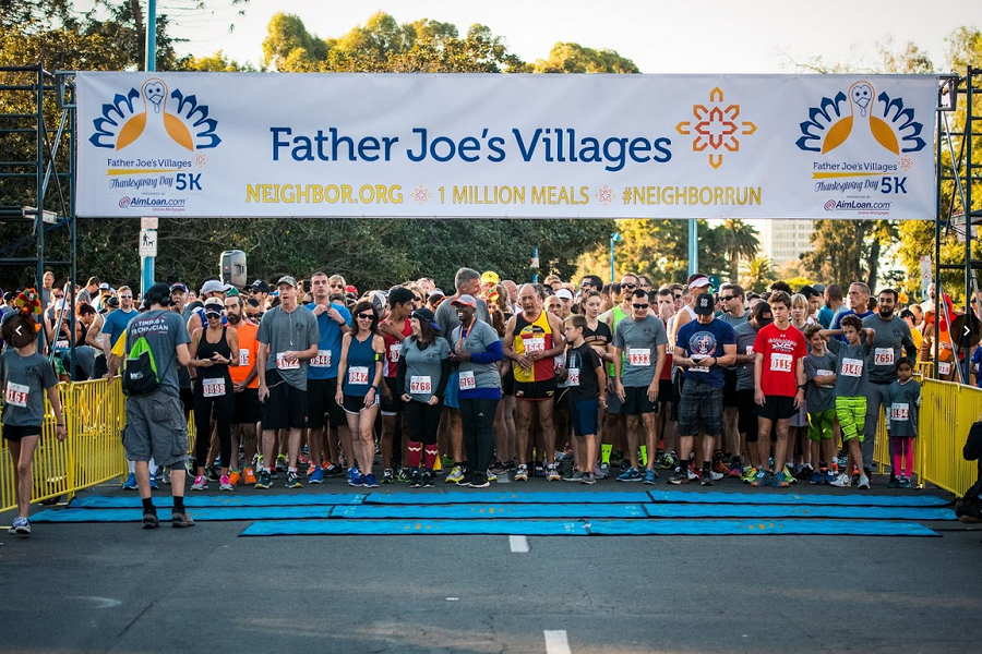 The 18th Annual Thanksgiving Day 5k By Father Joe's Villages
