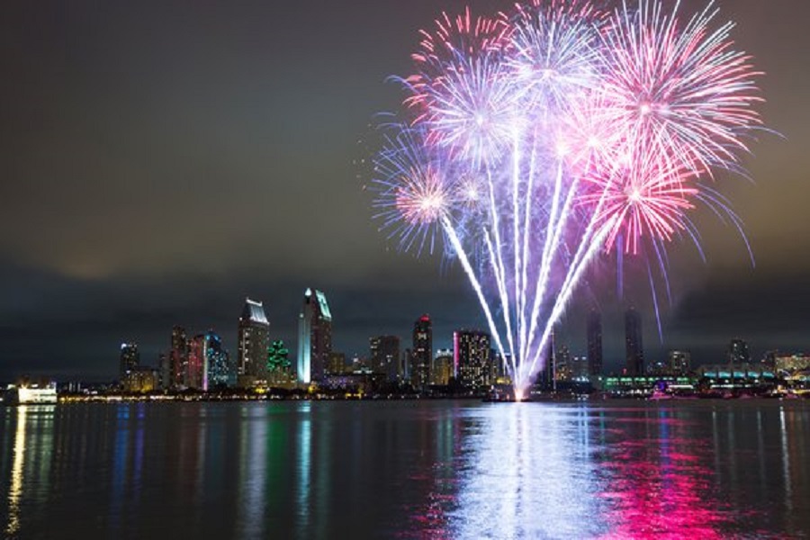 City Lights Fireworks Dinner Cruises on San Diego Bay