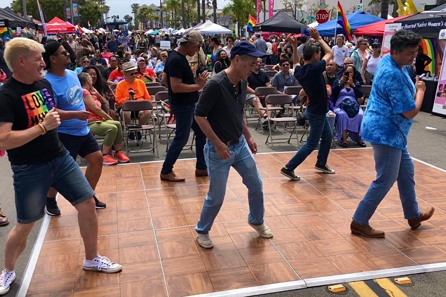 Line Dancing Balboa Park