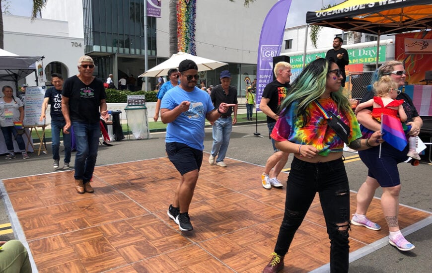 Line Dancing Balboa Park