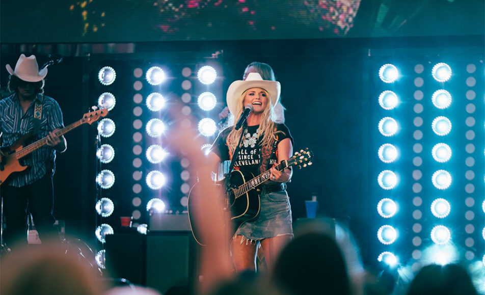 Miranda Lambert Boots in the Park