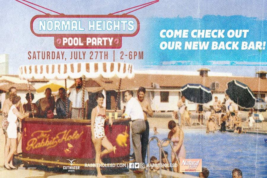 Normal Heights Pool Party At The Rabbit Hole