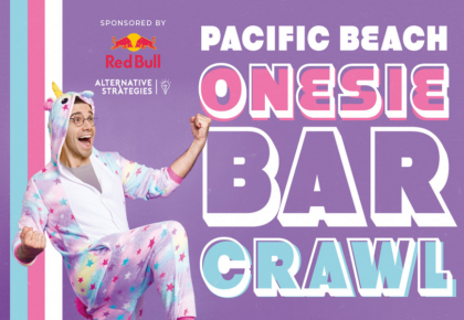 The Annual Pacific Beach Onesie Bar Crawl