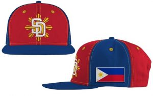 filipino padres heritage hat diego san night pre party game commemorating baseball limited users edition code also