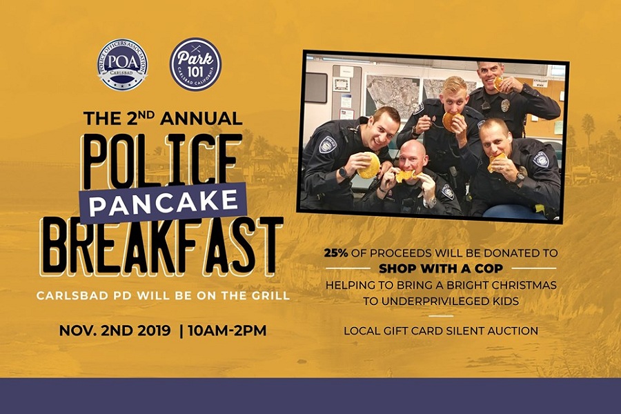 Park 101's 2nd Annual Police Pancake Breakfast