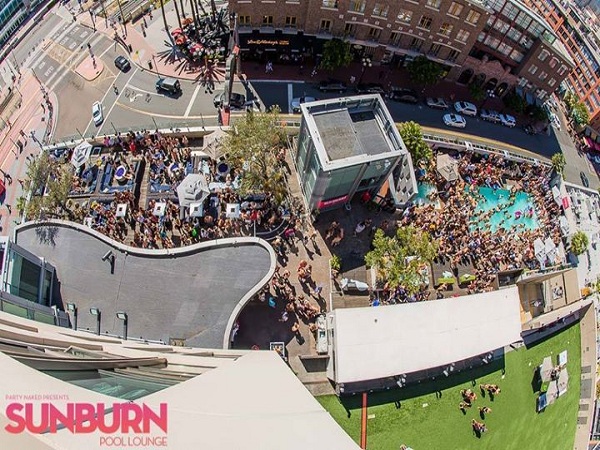 SD RoofTop Pool Kick Off Party 4/1
