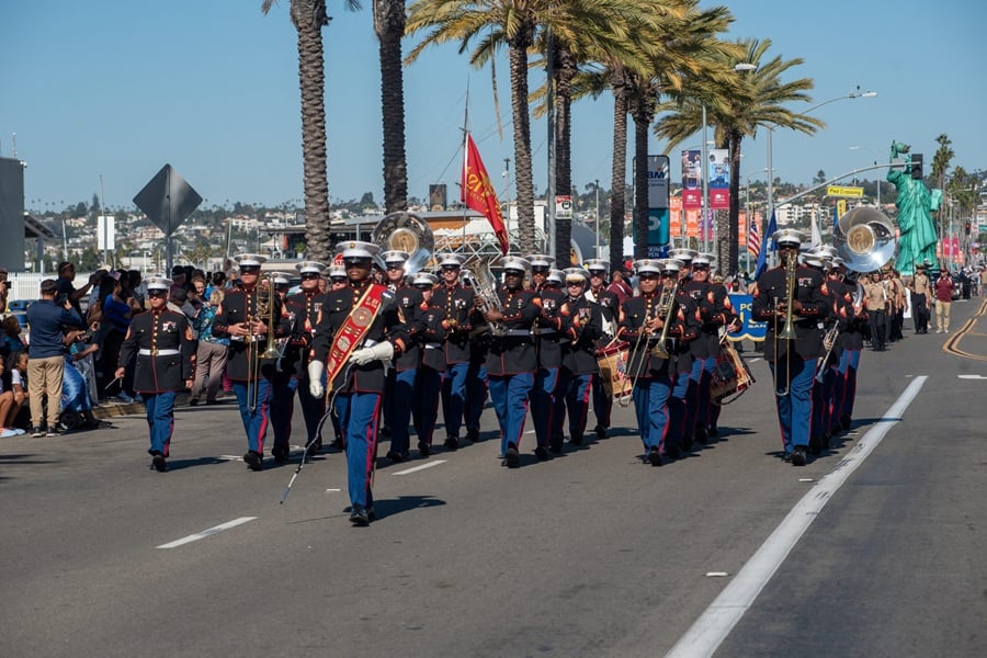 san diego veteran's day parade