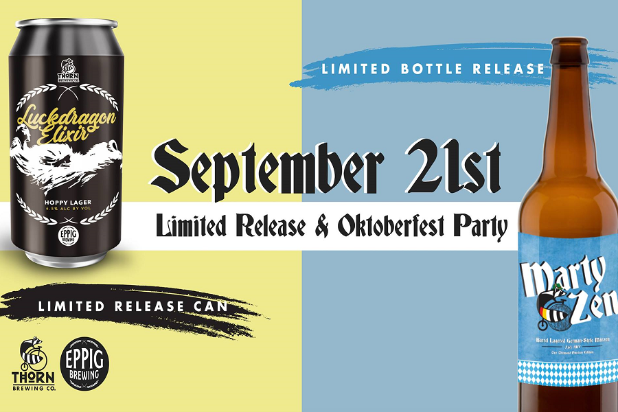 Oktoberfest Party And Limited Beer Release At Thorn Brewing