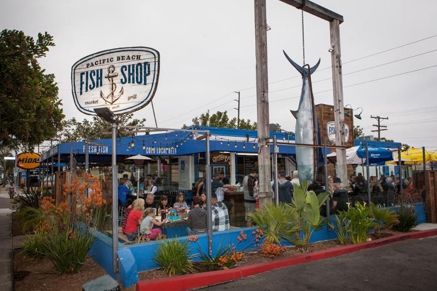 Fish Shop at Pacific Beach
