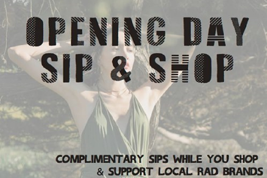 Opening Day Sip & Shop At Flower Hill Mall
