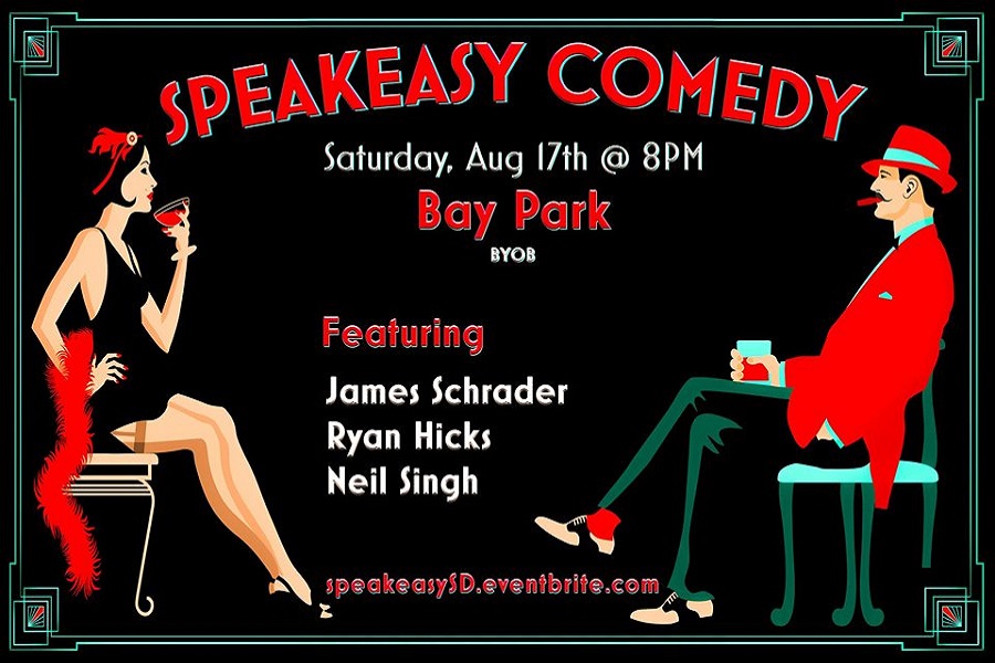 Travel Back To 1920's Prohibition Era With Speakeasy Comedy