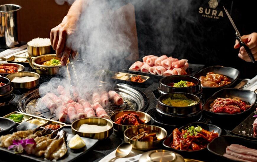 all-you-can-eat Korean BBQ