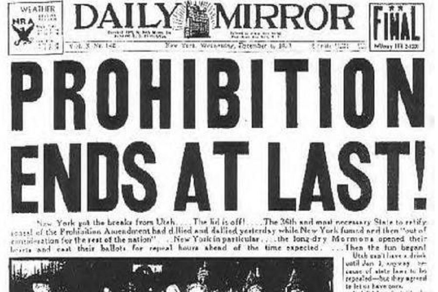 Prohibition Repeal Day Celebration At Tahona!